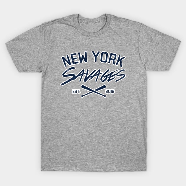 New York Savages - White T-Shirt by KFig21